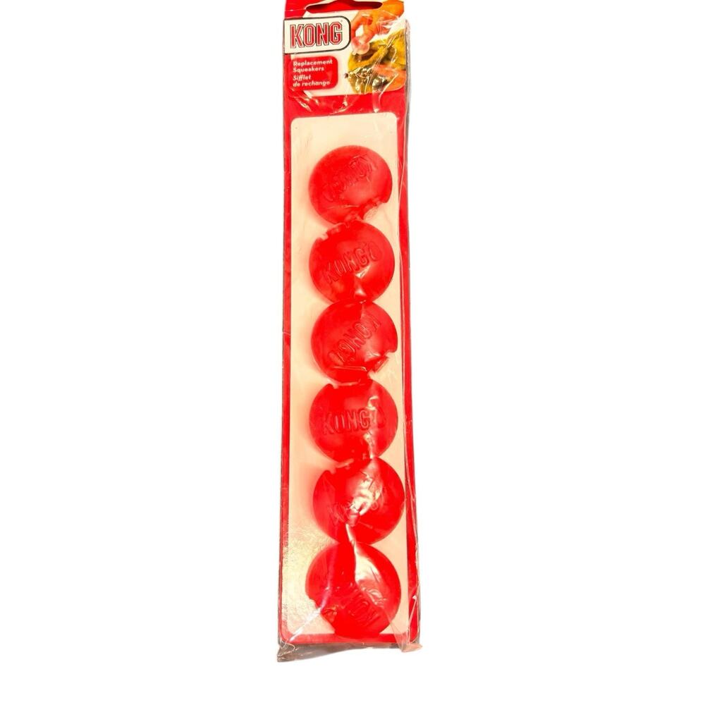 Kong Small Squeaker 6pc for Dogs Replacement Squeakers For Dog Plush Chew Toys